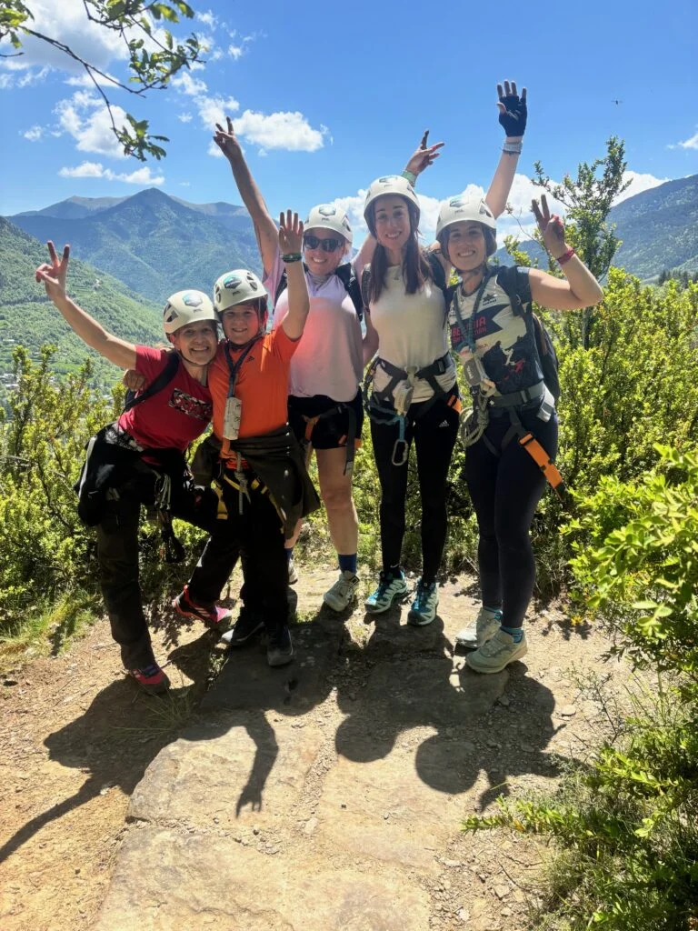 Ubicación de la vía ferrata del Sorrosal en Broto
